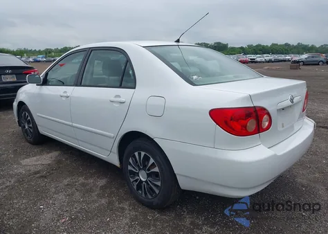 2006 Toyota Corolla Le z USA, uszkodzony, nr VIN JTDBR32E360082727